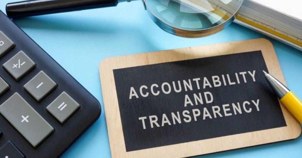 Transparency and Accountability